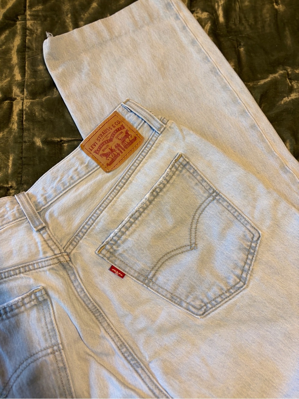 Levi's Women’s Low Pro Straight Jeans with Red Tab #1171